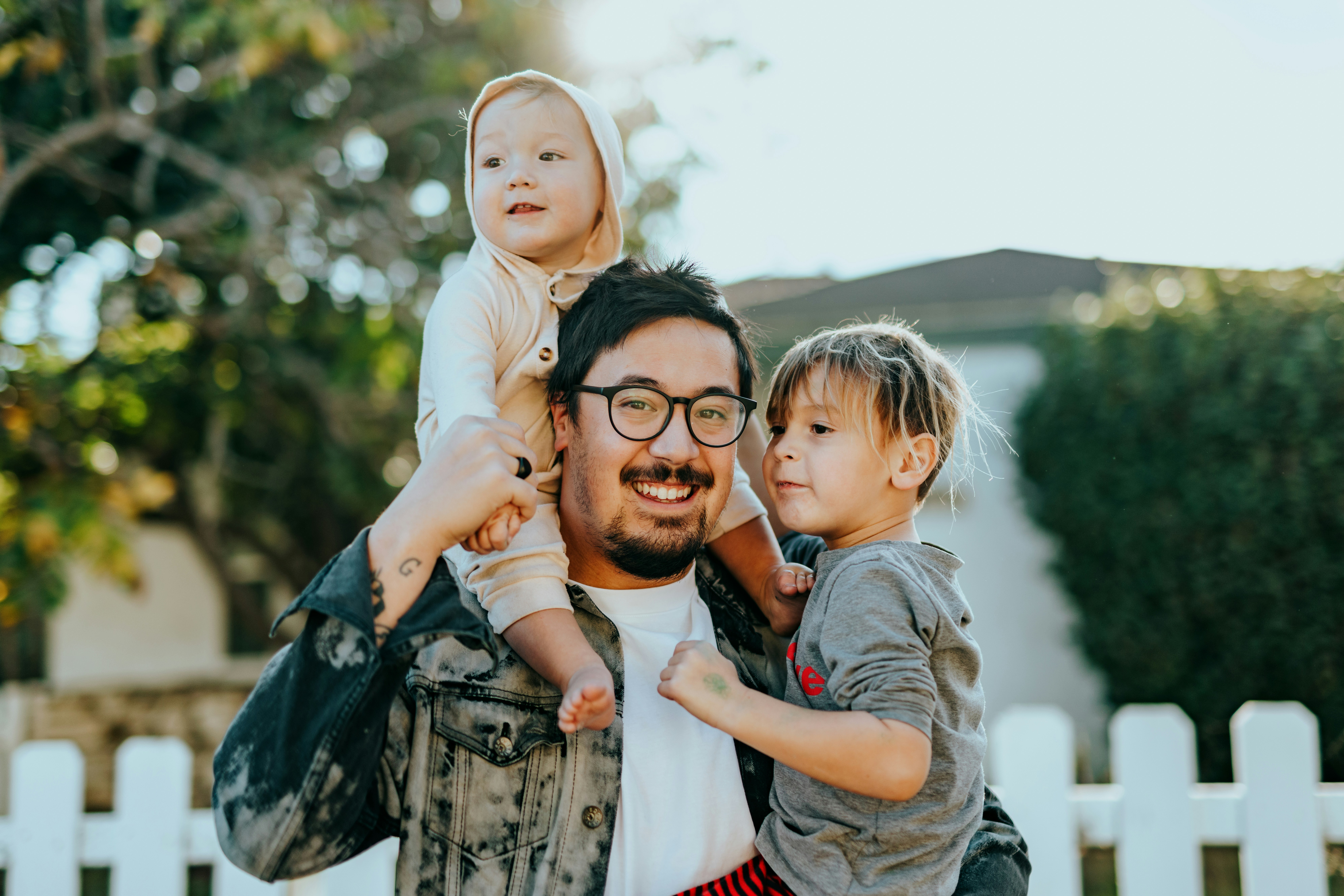Family at home